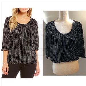 MICHAEL Michael Kors polka dot elastic waistband